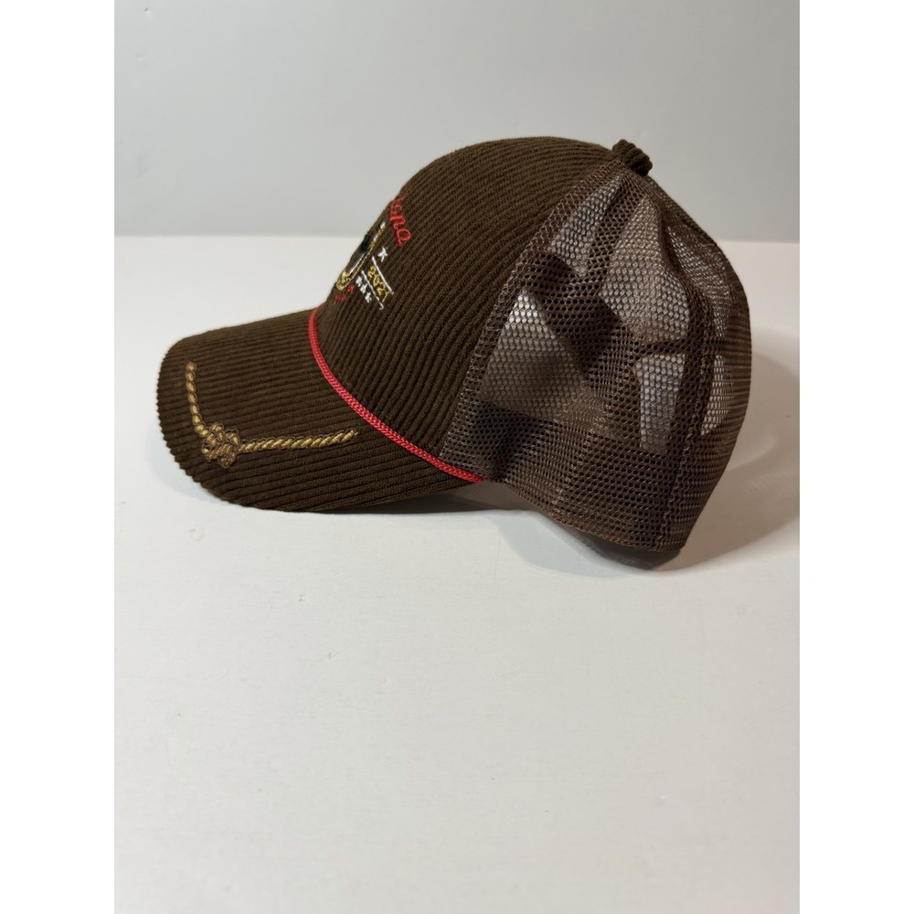 Anthropologie Corduroy City Trucker Hat Snapback Cap NWOT - Picture 3 of 7